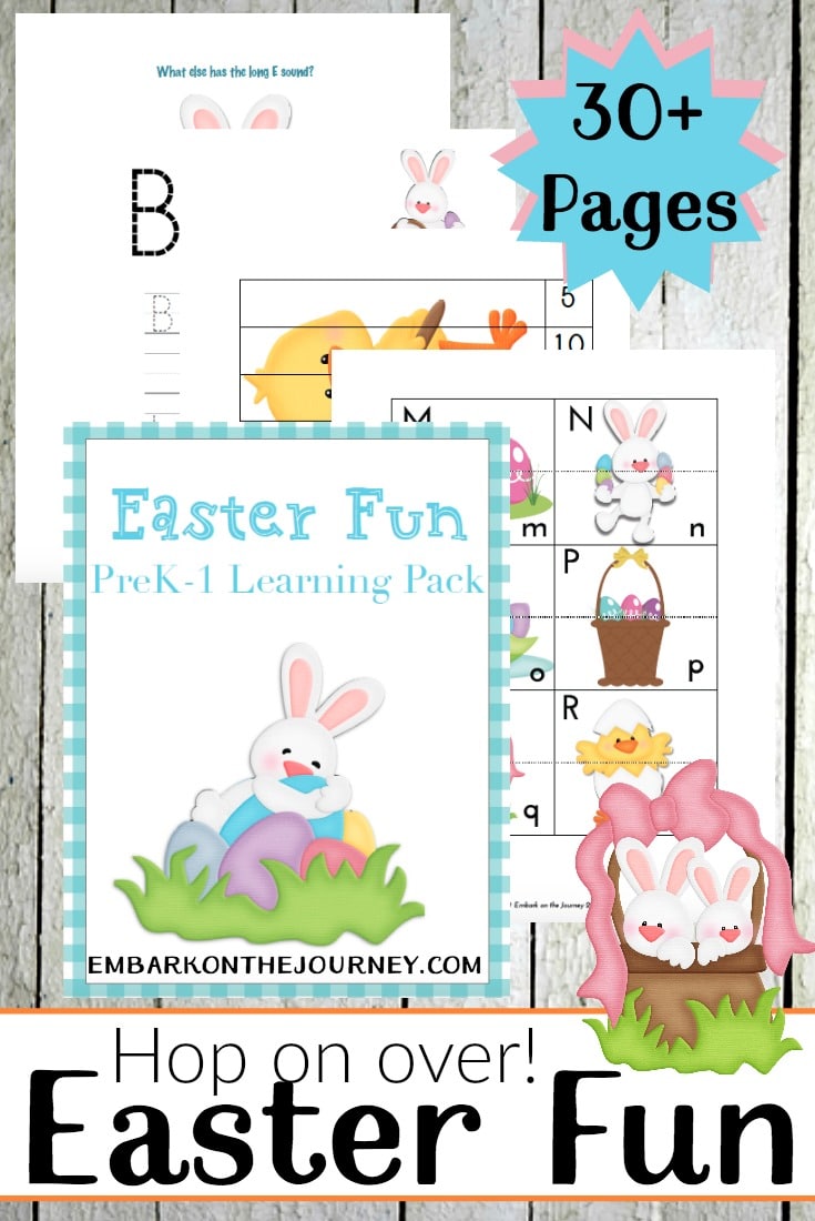 Free Easter Fun Learning Pack (30+ Pages)