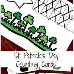 Free St. Patrick's Day Counting Cards
