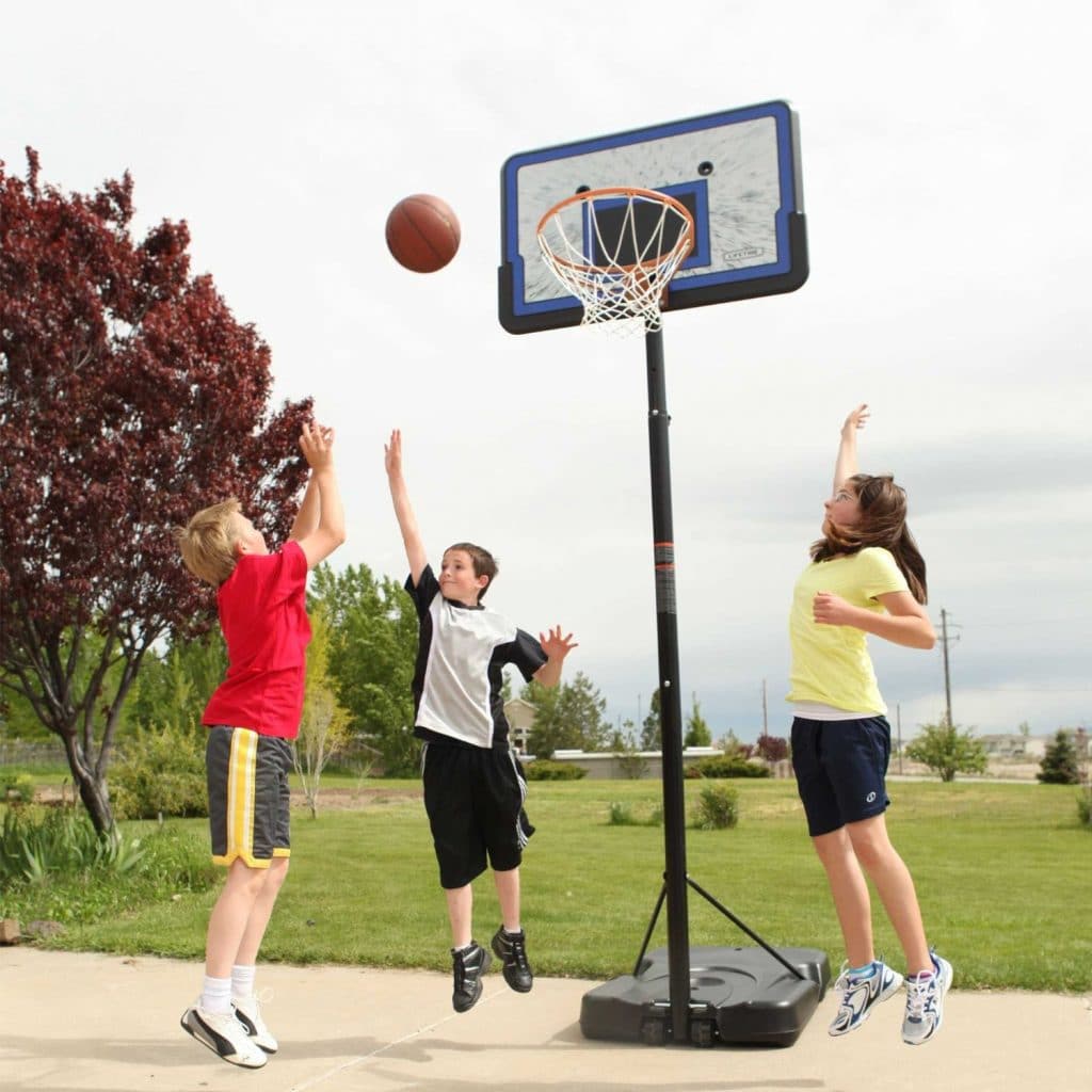 Lifetime Pro Court Adjustable Portable Basketball Hoop Only $99! (Reg. $125!)