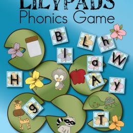 Free Leapin' Lily Pads Phonics Game