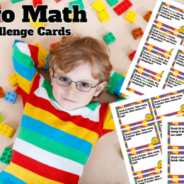 Free LEGO Math Challenge Cards