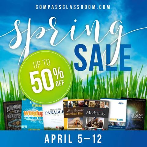 Compass Classroom Spring Sale - Up to 50% Off!