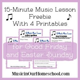 Free Easter Music Lesson w/ Printables