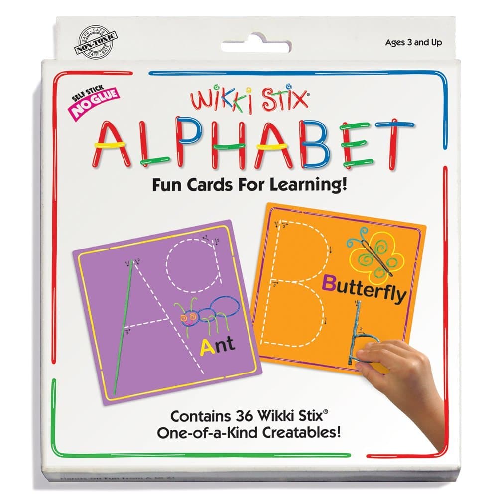 Wikki Stix Alphabet Fun Cards Only $9.99! (Reg. $15!)