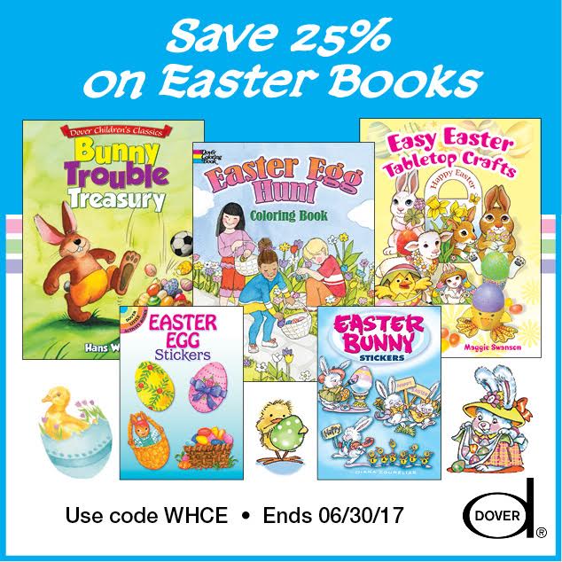 25% Off Dover Easter Books!