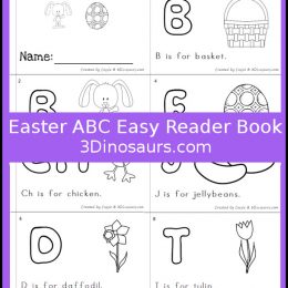 Free Easter ABC Easy Reader Book