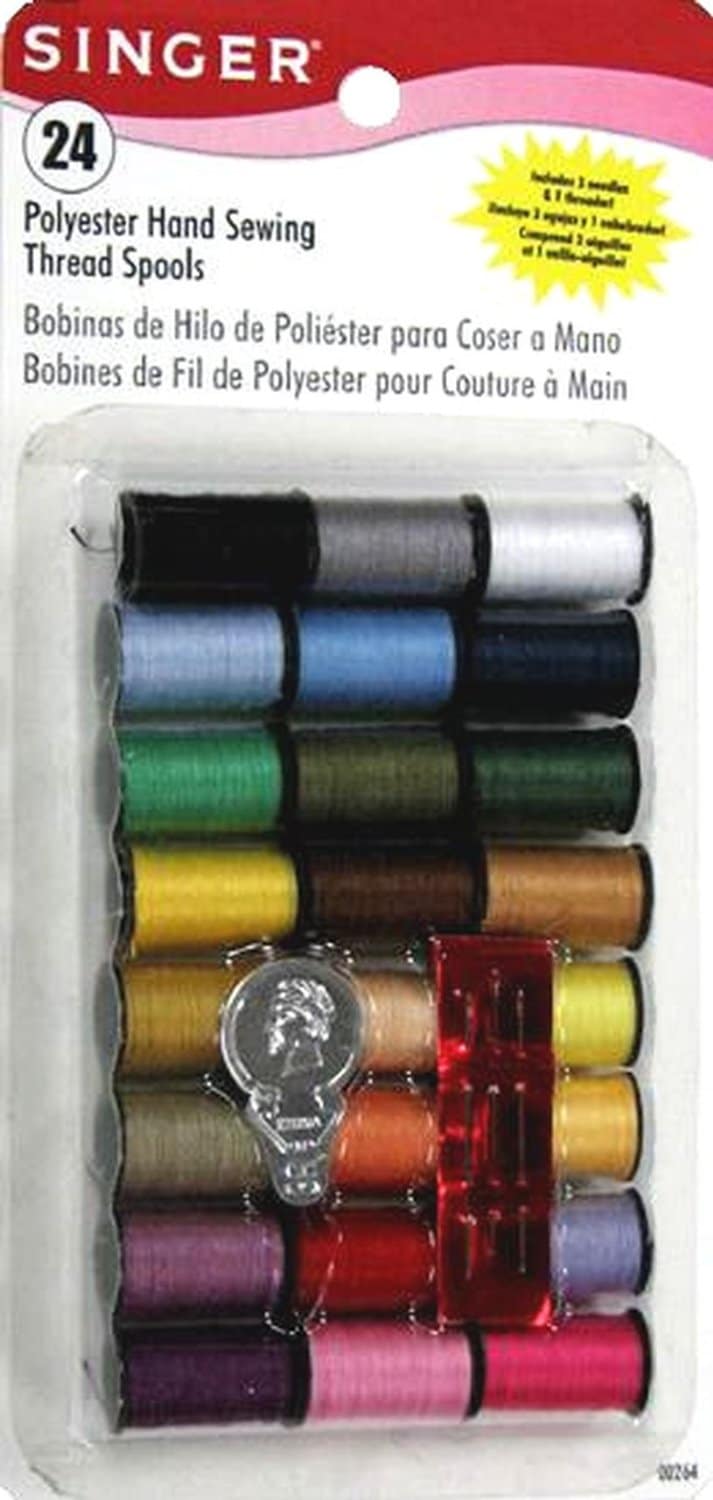 Singer 24 Spool Polyester Thread Only $1.77! (54% Off!)