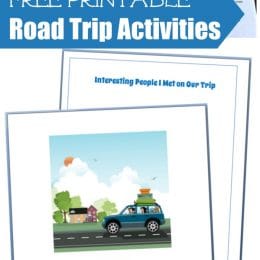 Free Printable Road Trip Activities