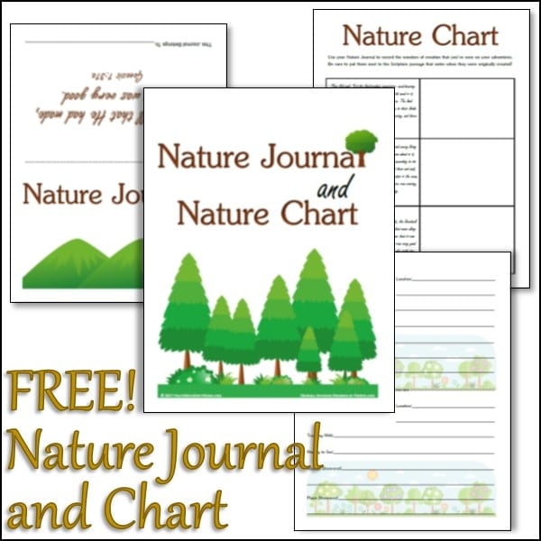 Free Nature Journal & Chart