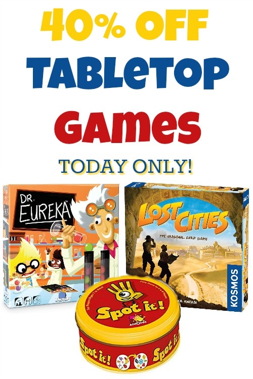 40% Off Tabletop Games