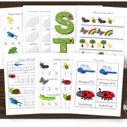 Free Spring Worksheets for Preschoolers