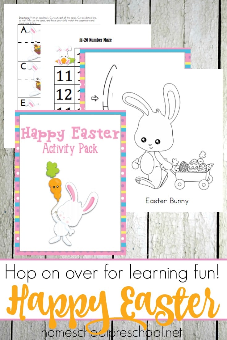 Free Easter Printables for Preschoolers