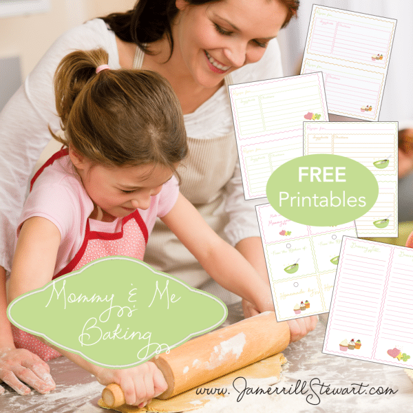 Free Cute Mommy and Me Baking Printables