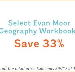 33% Off Evan Moor Geography Workbooks