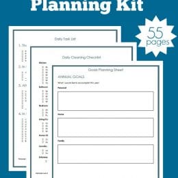 Free Organize My Life Planning Printables (55 Pages!)