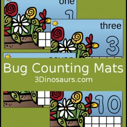 Free Bug Counting Mats