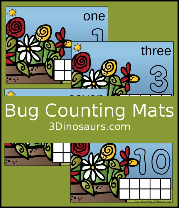 Free Bug Counting Mats