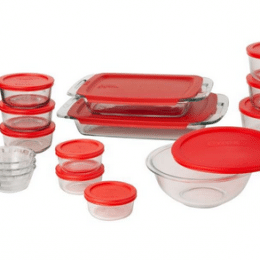 Pyrex 28 Piece Bake and Store Set Only $31.79! (Reg. $60!)