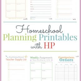 Free Homeschool Planning Printables