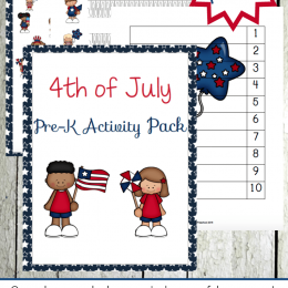 Free Patriotic Preschool Learning Pack