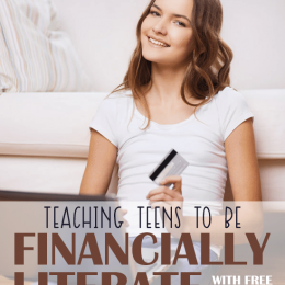 Free Financial Literacy Printables for Teens