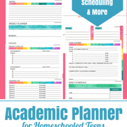 Free Academic Planner for Teens