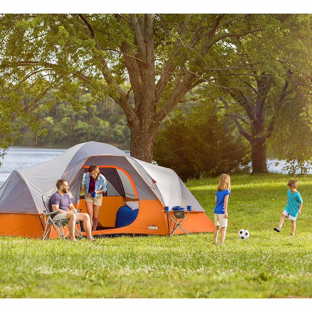 CORE 9 Person Extended 16' x 9' Dome Tent Only $89.29! (50% Off!)