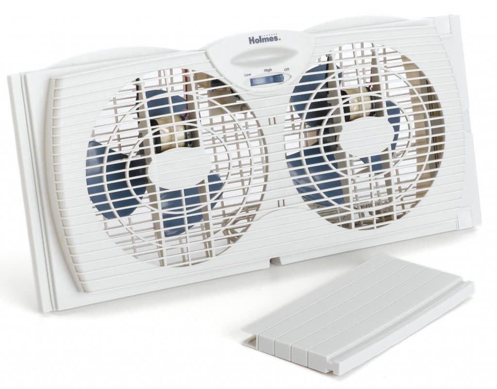 Holmes Dual Blade Twin Window Fan Only $16.64! (45% Off!)