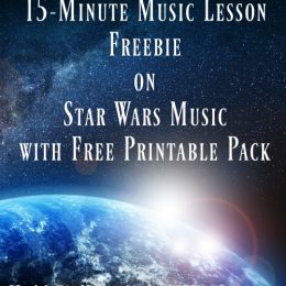 Free Star Wars Music Lesson w/ Printables