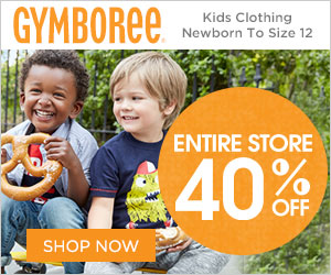 40% Off Entire Purchase at Gymboree