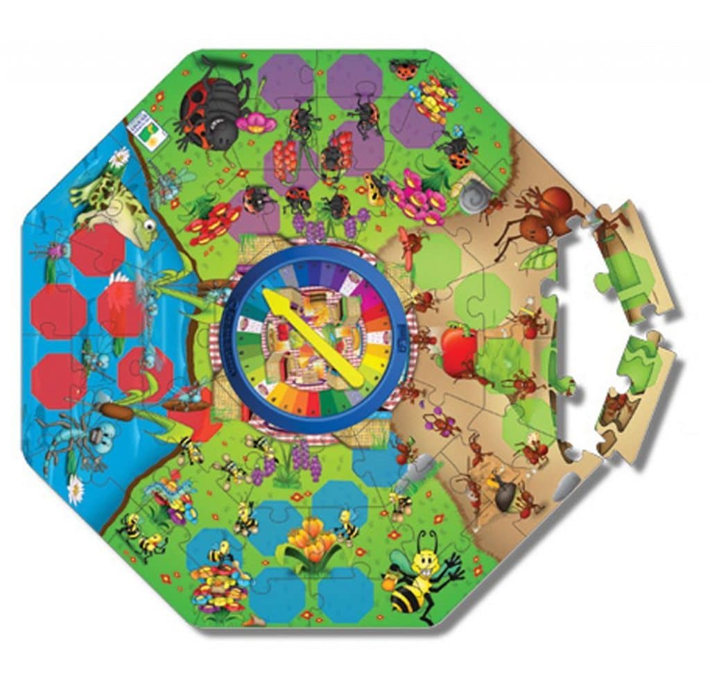 The Learning Journey Explore & Learn Spelling Bugs Floor Puzzle