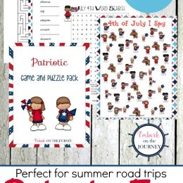 Free Patriotic Games and Puzzles Printable Pack