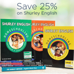 25% Off Shurley English Homeschool Curriculum