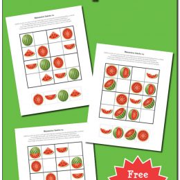 Free Watermelon Sudoku Puzzles