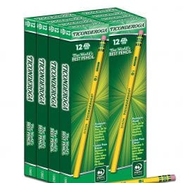 Ticonderoga 96 Pencil Box Only $10.19!