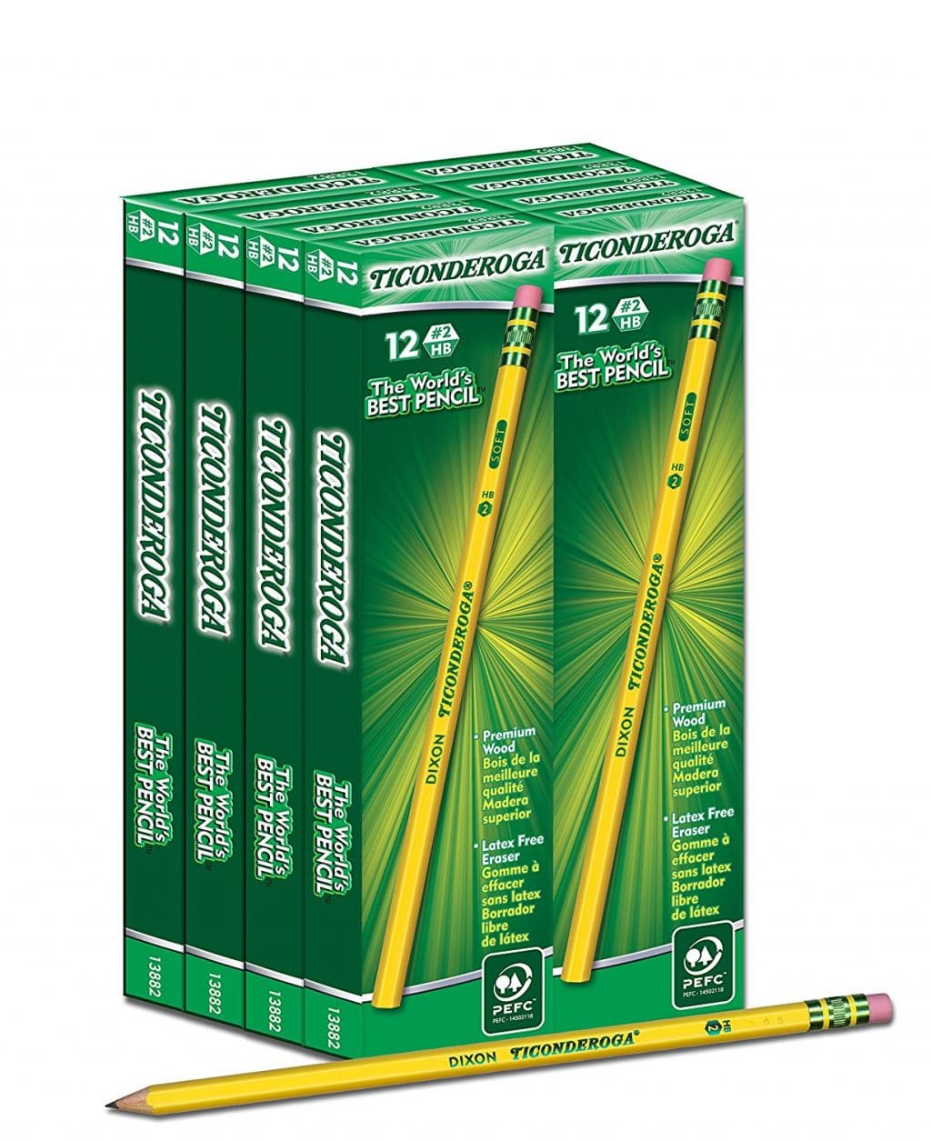 Ticonderoga 96 Pencil Box Only $10.19!