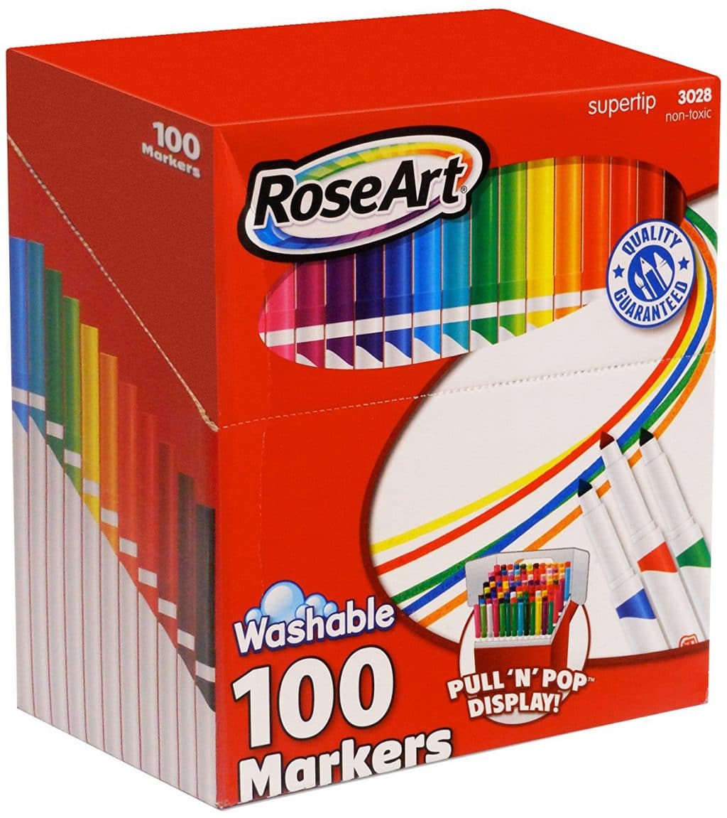 RoseArt 100 Washable Marker Set Only $10.80! (32% Off!) 