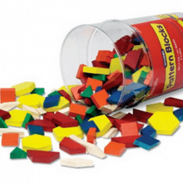 Wooden Pattern Blocks 250 Piece Set Only $11.67! (Reg. $30!)