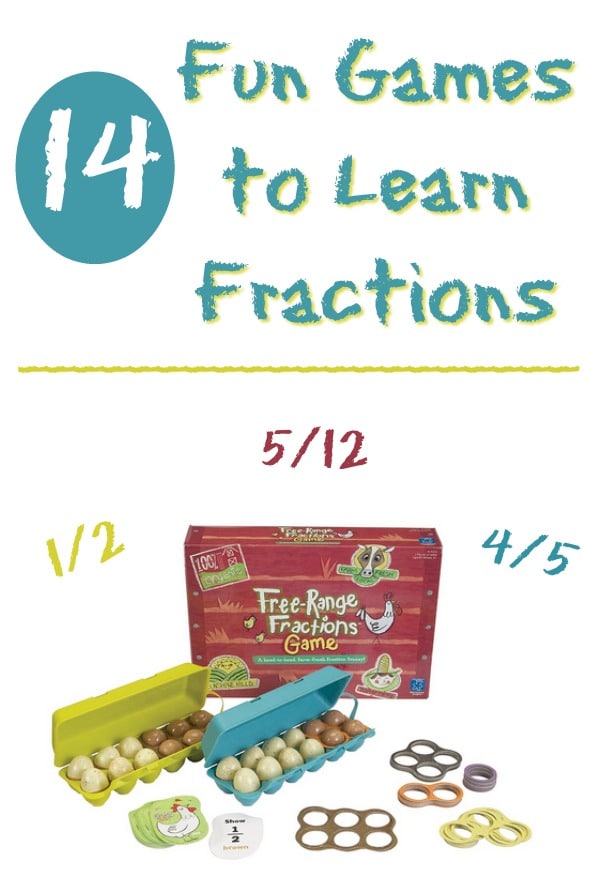 14 Fun Games to Learn Fractions