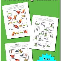 Free Insect Sudoku Puzzles