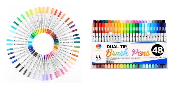 Smart Color Art Dual Tip Brush Pens Only $26.65 - TODAY ONLY! (Reg. $130!)