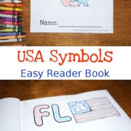 Free USA Symbols Easy Reader Book