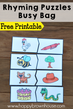 Free Printable Busy Bags
