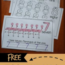Free Zoo Animals Emergent Reader