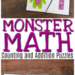 Free Monster Math Puzzles