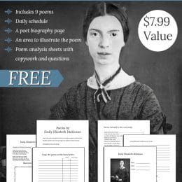 FREE Emily Dickinson 9-Week Unit Study ($7.99 value!)