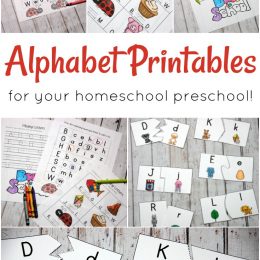 Free Preschool Alphabet Printables