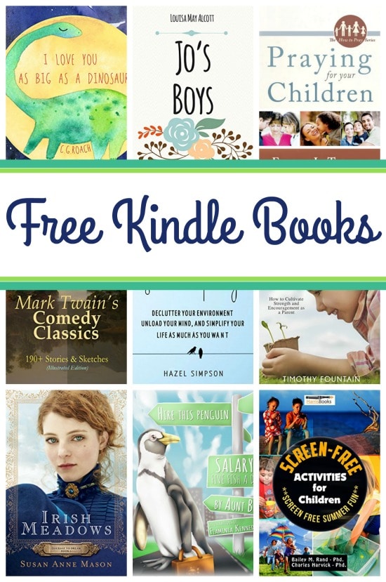 18 KINDLE FREEBIES: Andersen's Fairy Tales, Jo's Boys, & More!