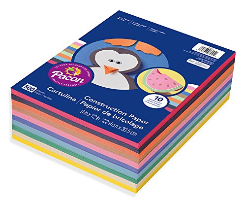 Construction Paper 500 Sheet Pack Only $9.15!