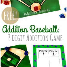 Free Addition Baseball Game
